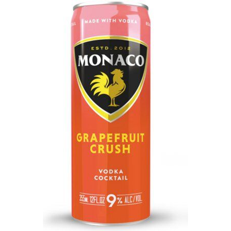 Monaco Grapefruit Crush Vodka Cocktails 355ml