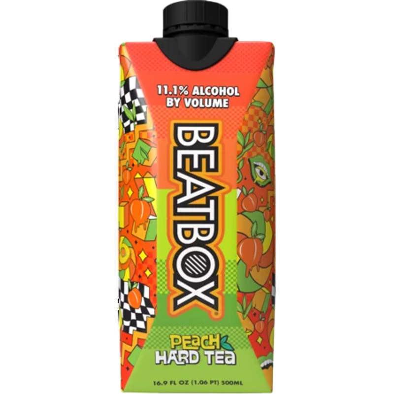 BeatBox Peach Hard Tea 200ml