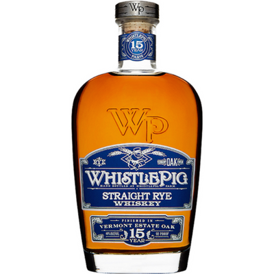 WhistlePig Straight Rye Whiskey 15 Year 750mL