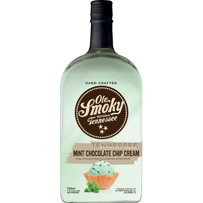 Ole Smoky Moonshines Mint Chocolate Chip Cream 750ml Bottle