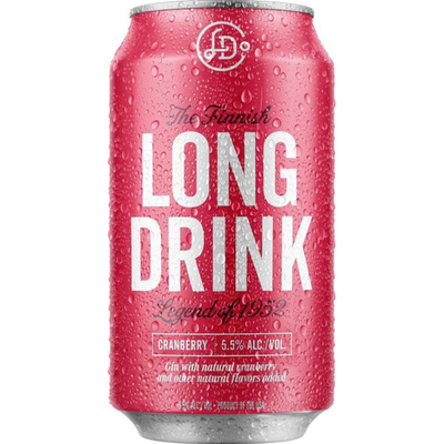 Long Drink Cranberry 12oz Can