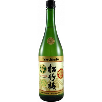 Sho Chiku Bai Junmai Nigori Sake Rice Wine 750mL