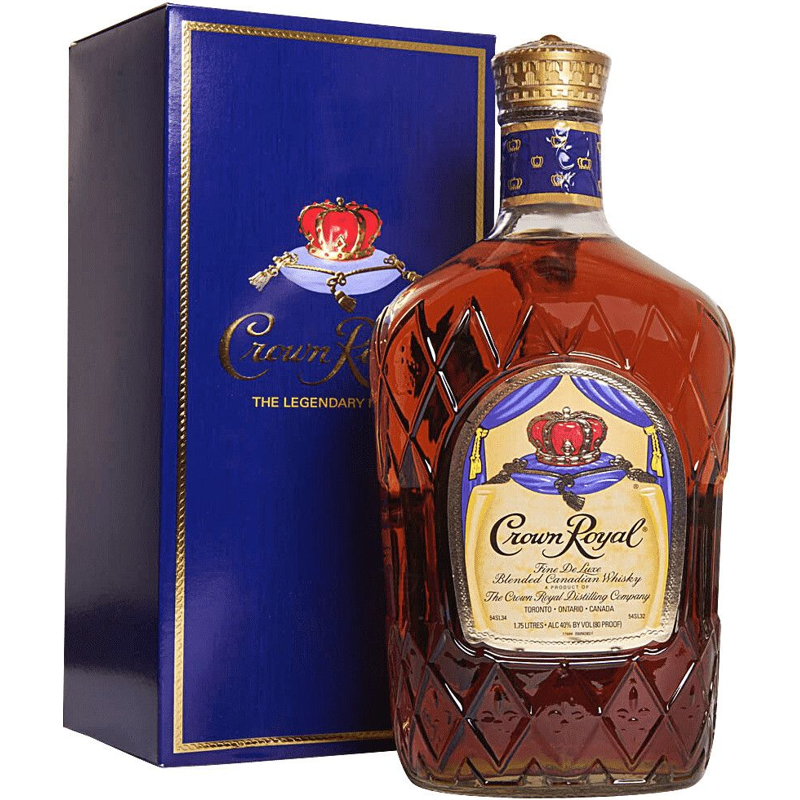 Crown Royal Blended Canadian Whisky 1.75L