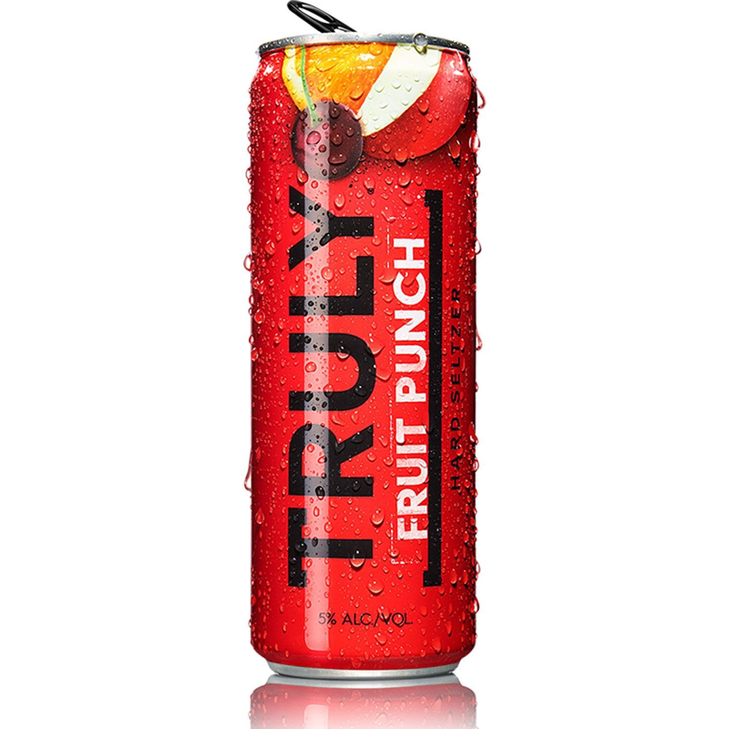 Truly Hard Seltzer Fruit Punch Spiked & Sparkling Water 24oz Can