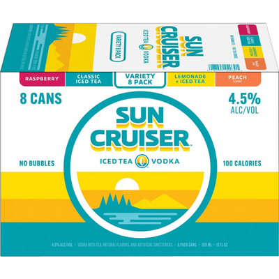 Sun Cruiser Iced Tea Variety 8 Pack Can