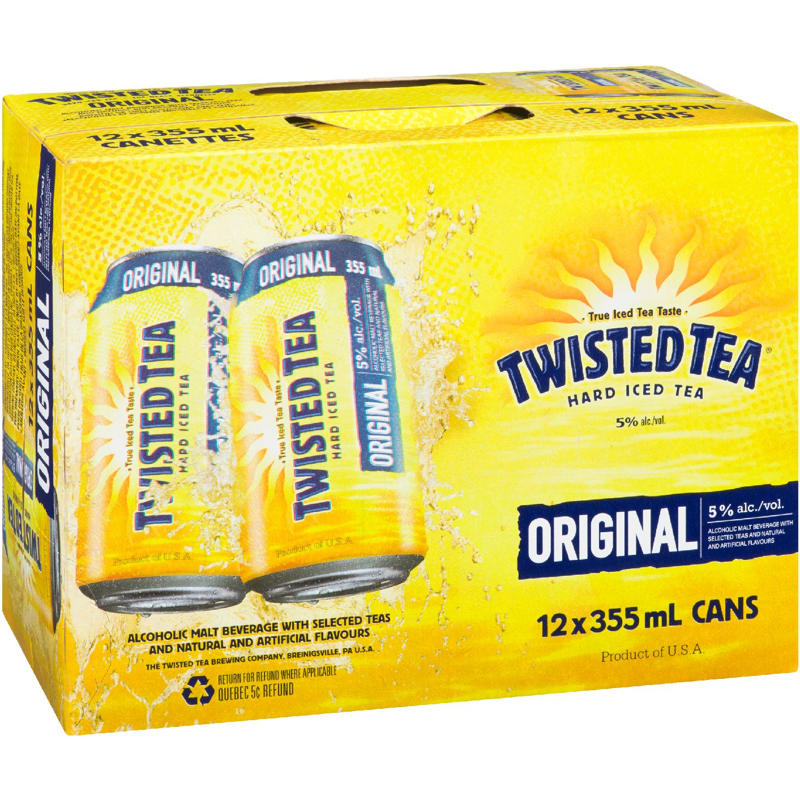 Twisted Tea Original 12 Pack 12 oz Cans