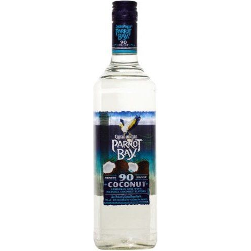 Parrot Bay 90 Proof Coconut Rum 50ml Plastic Bot