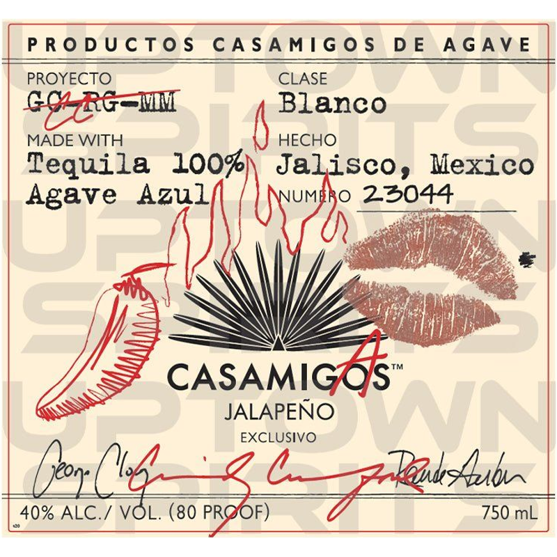 Casamigos Jalapeno Flavored Blanco Tequila 750ml Bottle