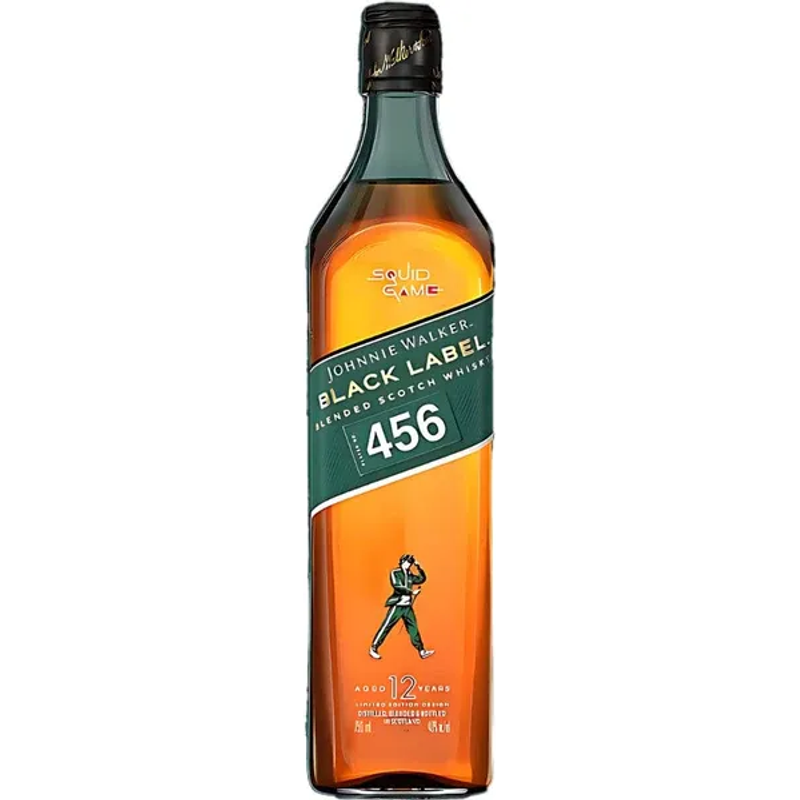 Johnnie Walker Black Label Squid Game Limited Edition Blended Scotch Whisky 750mL