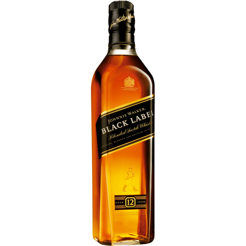 Johnnie Walker Black Label Blended Scotch Whisky 375mL