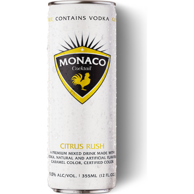 Monaco Cocktail Citrus Rush Cocktail 355mL Aluminium Can