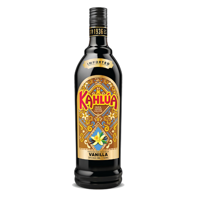 Kahlua Liqueur Vanilla 750mL Bottle