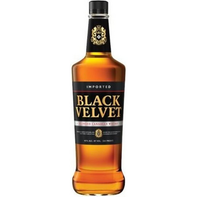 Black Velvet Blended Canadian Whisky 750oz Bottle