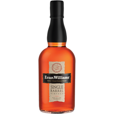 Evan Williams Single Barrel Vintage Kentucky Straight Bourbon Whiskey 750mL