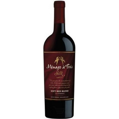 Menage a Trois Silk Soft Red Wine Blend 750mL